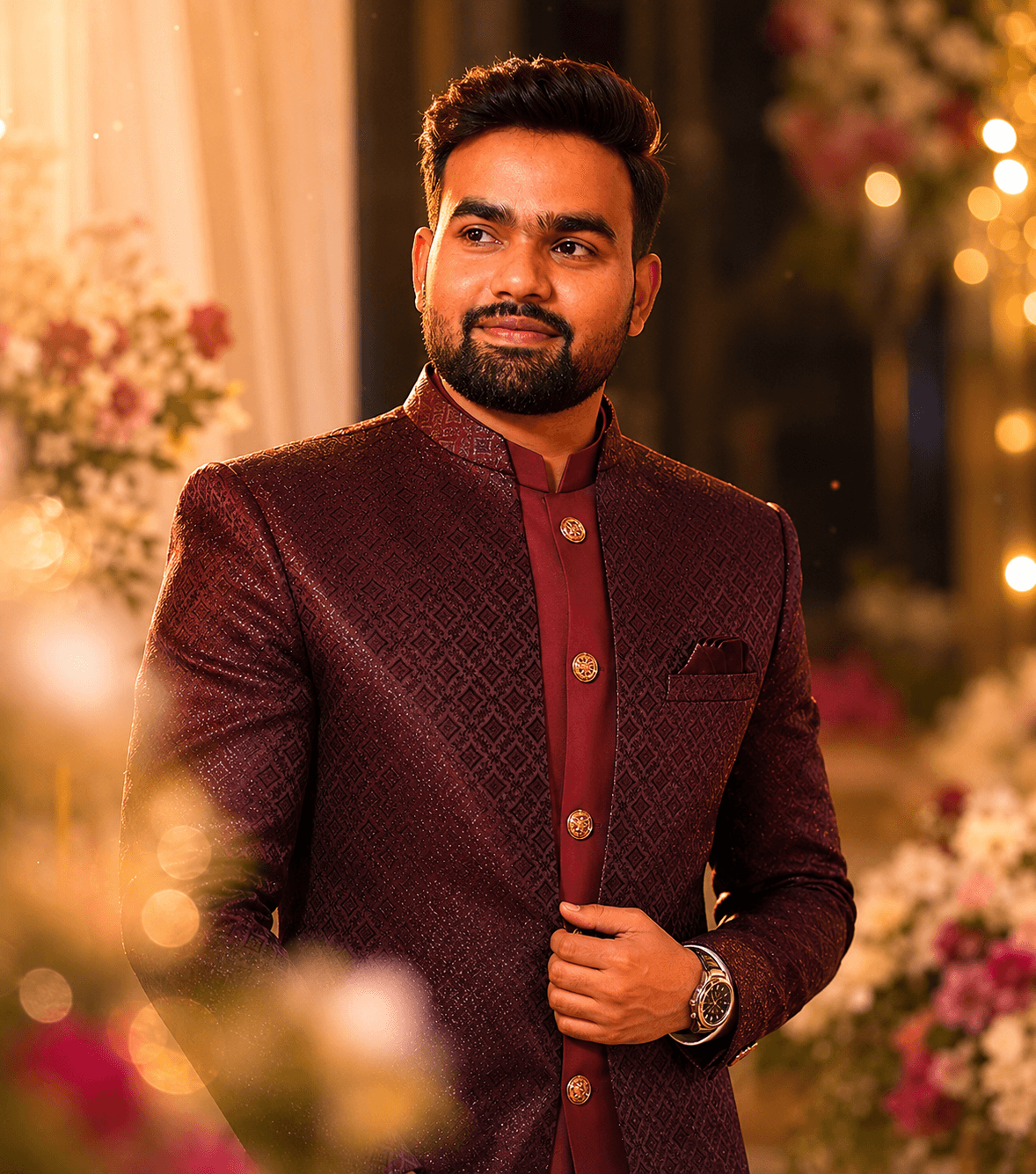 Rahul Panchal — the groom
